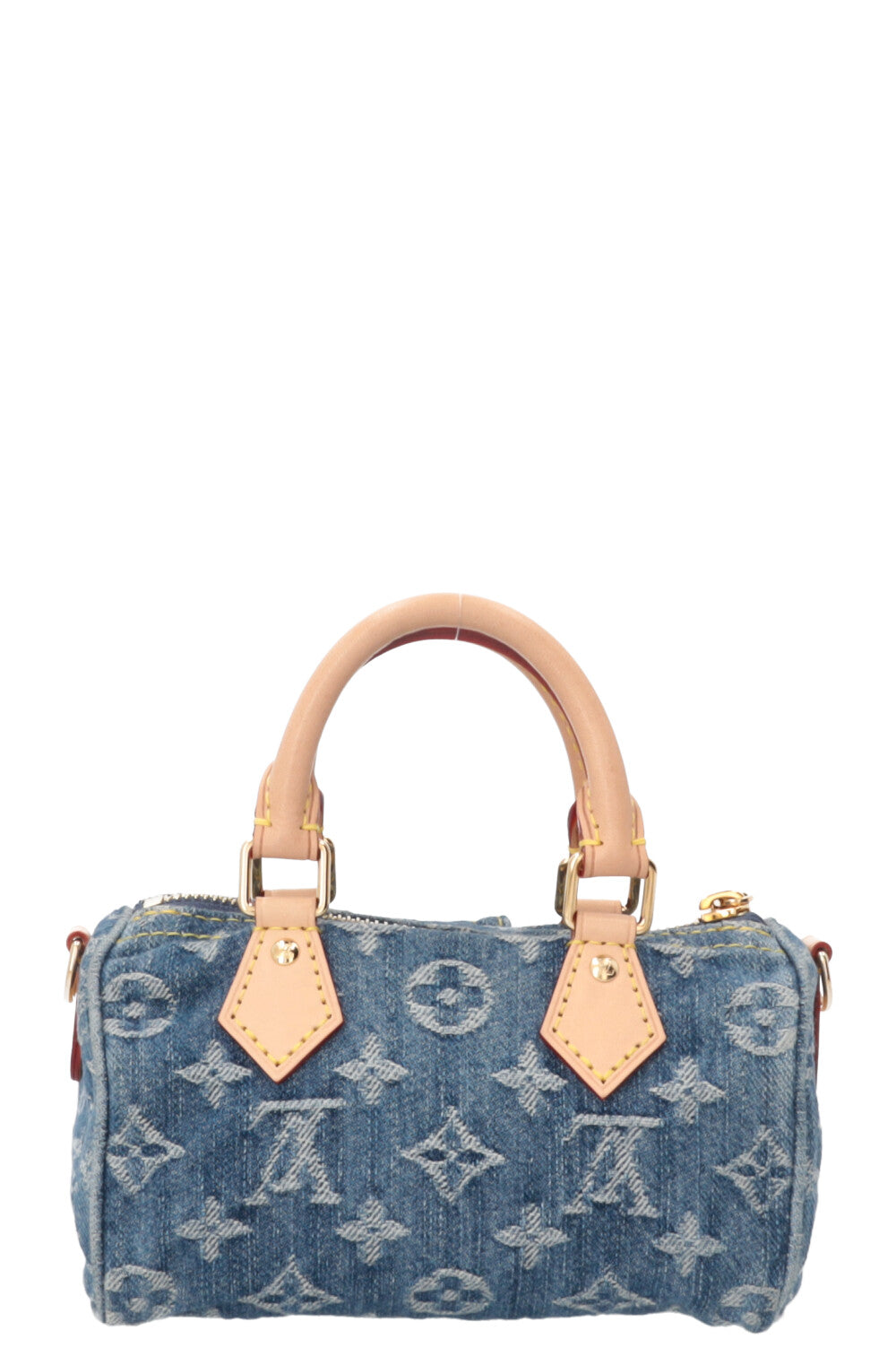 LOUIS VUITTON Nano Speedy Monogram Denim MNG