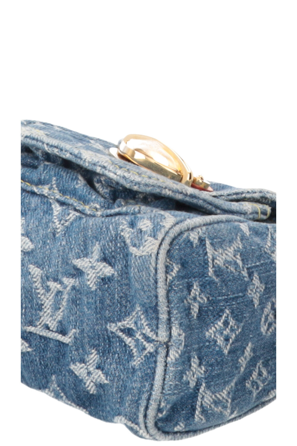 LOUIS VUITTON Nano Speedy Monogram Denim MNG