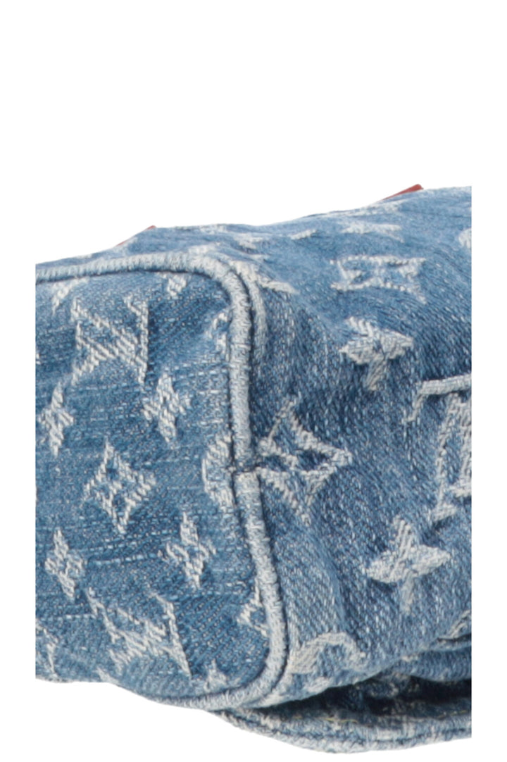 LOUIS VUITTON Nano Speedy Monogram Denim MNG