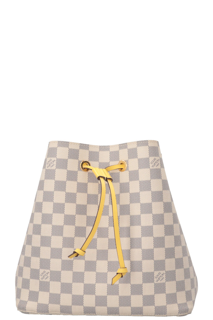 LOUIS VUITTON Néo Noé MM Damier Azur Yellow