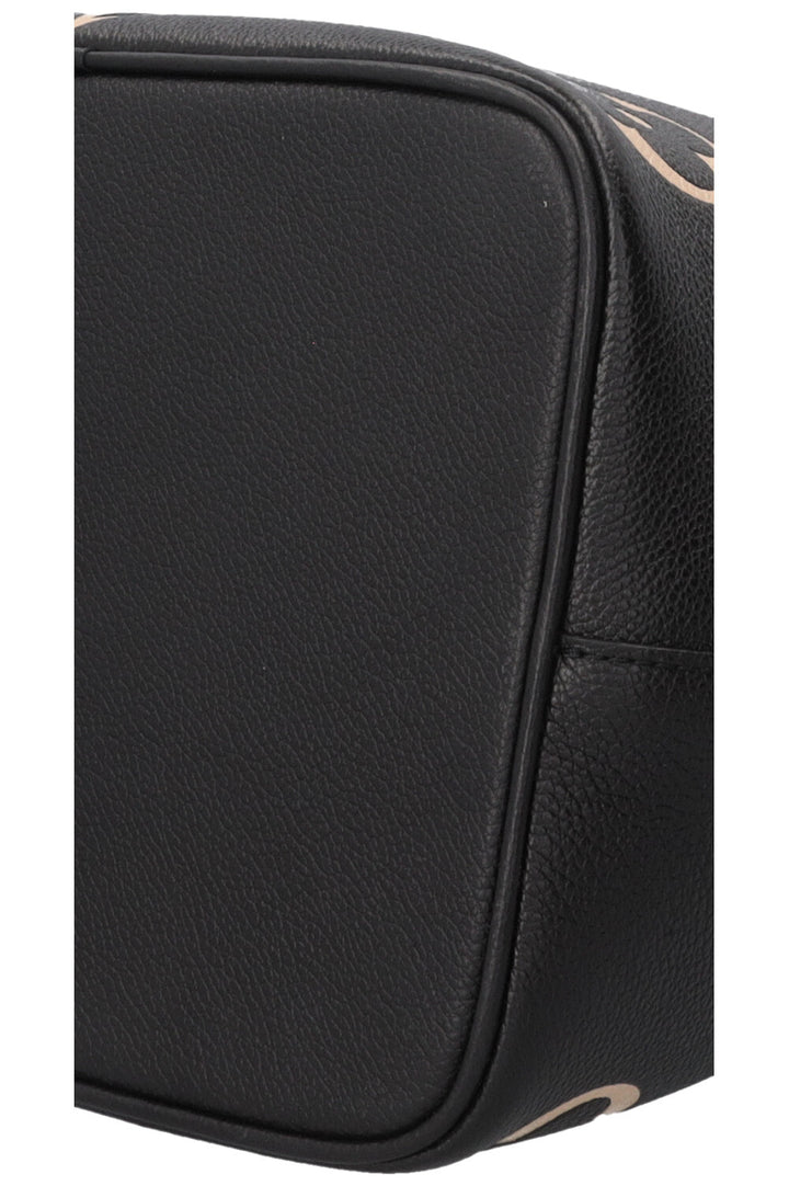 LOUIS VUITTON Néo Noé MM Cuir Empreinte Noir Beige