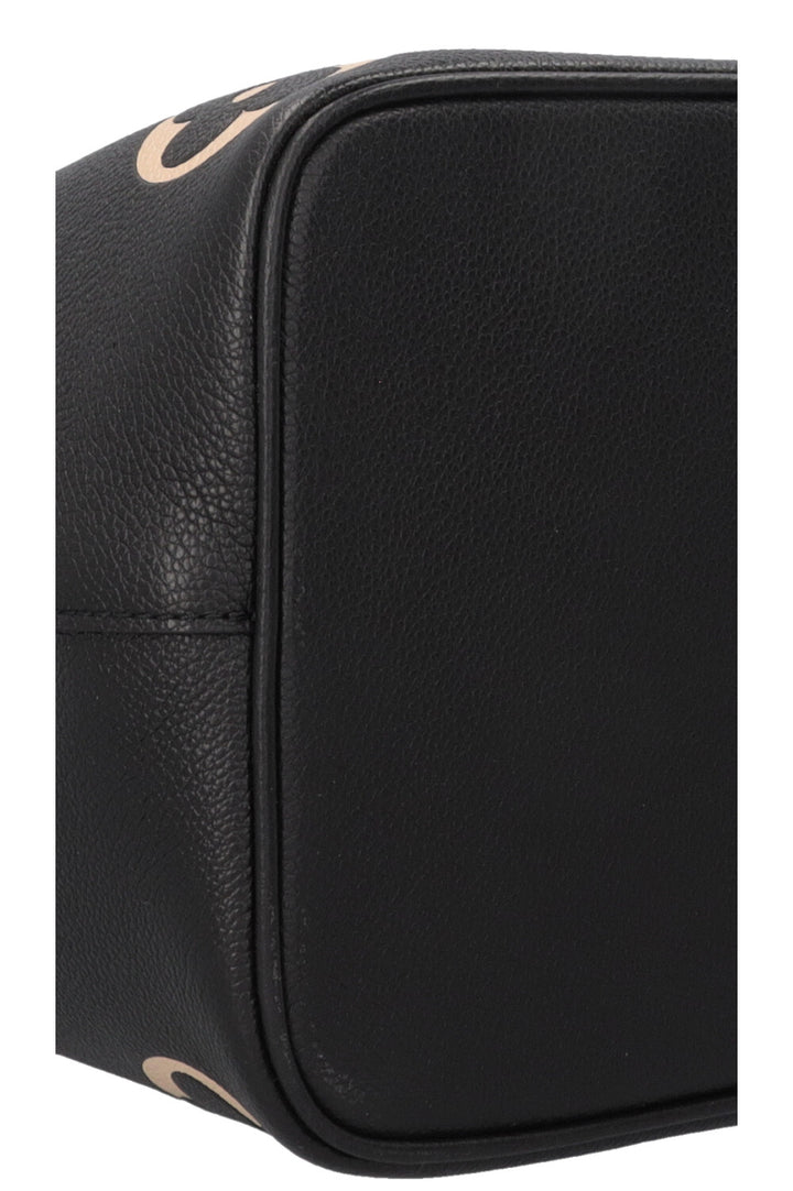 LOUIS VUITTON Néo Noé MM Cuir Empreinte Noir Beige