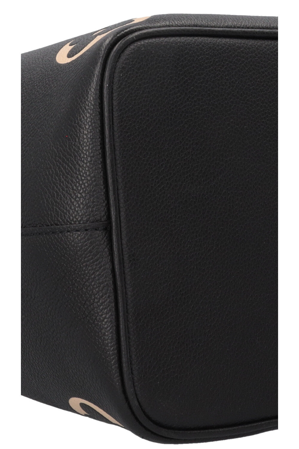 LOUIS VUITTON Néo Noé MM Cuir Empreinte Noir Beige