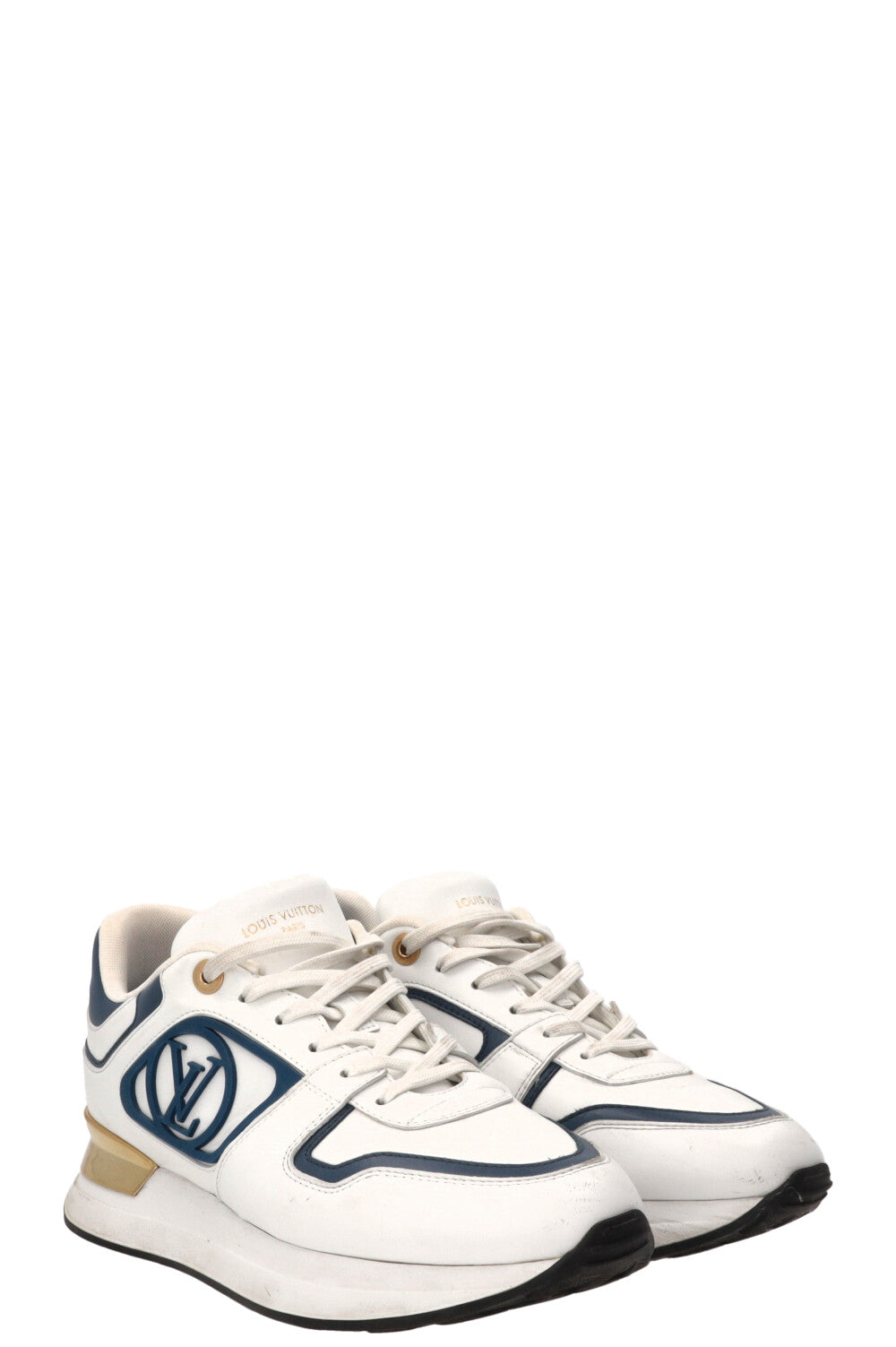 LOUIS VUITTON Neo Run Away Sneakers Calfskin White