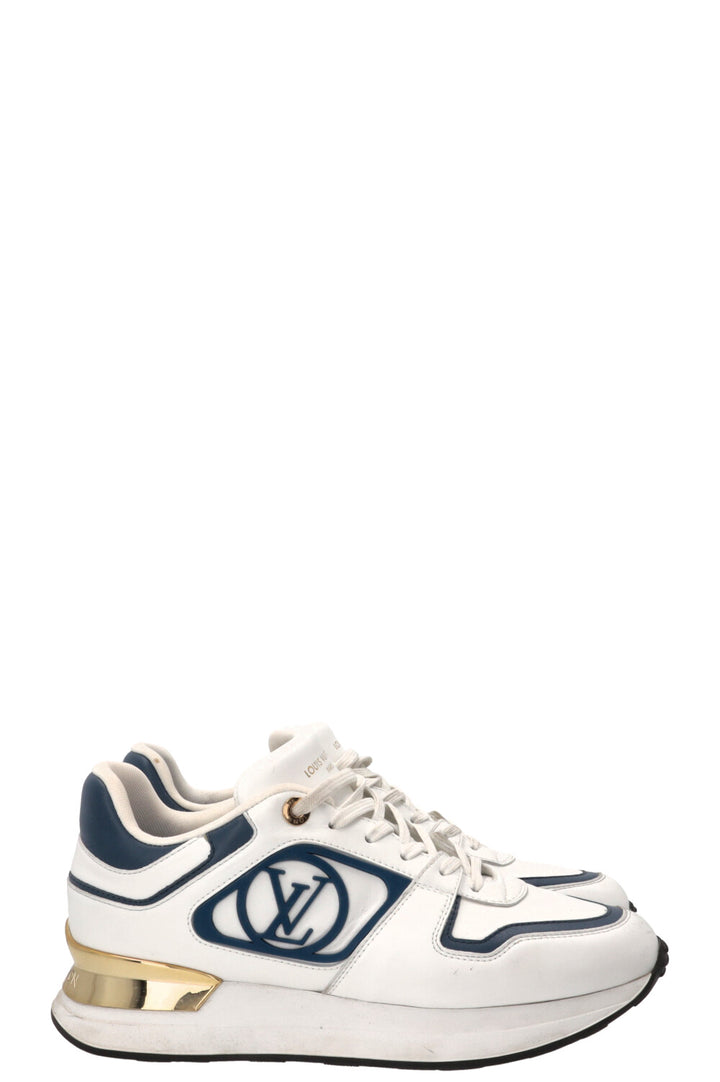 LOUIS VUITTON Neo Run Away Sneakers Calfskin White