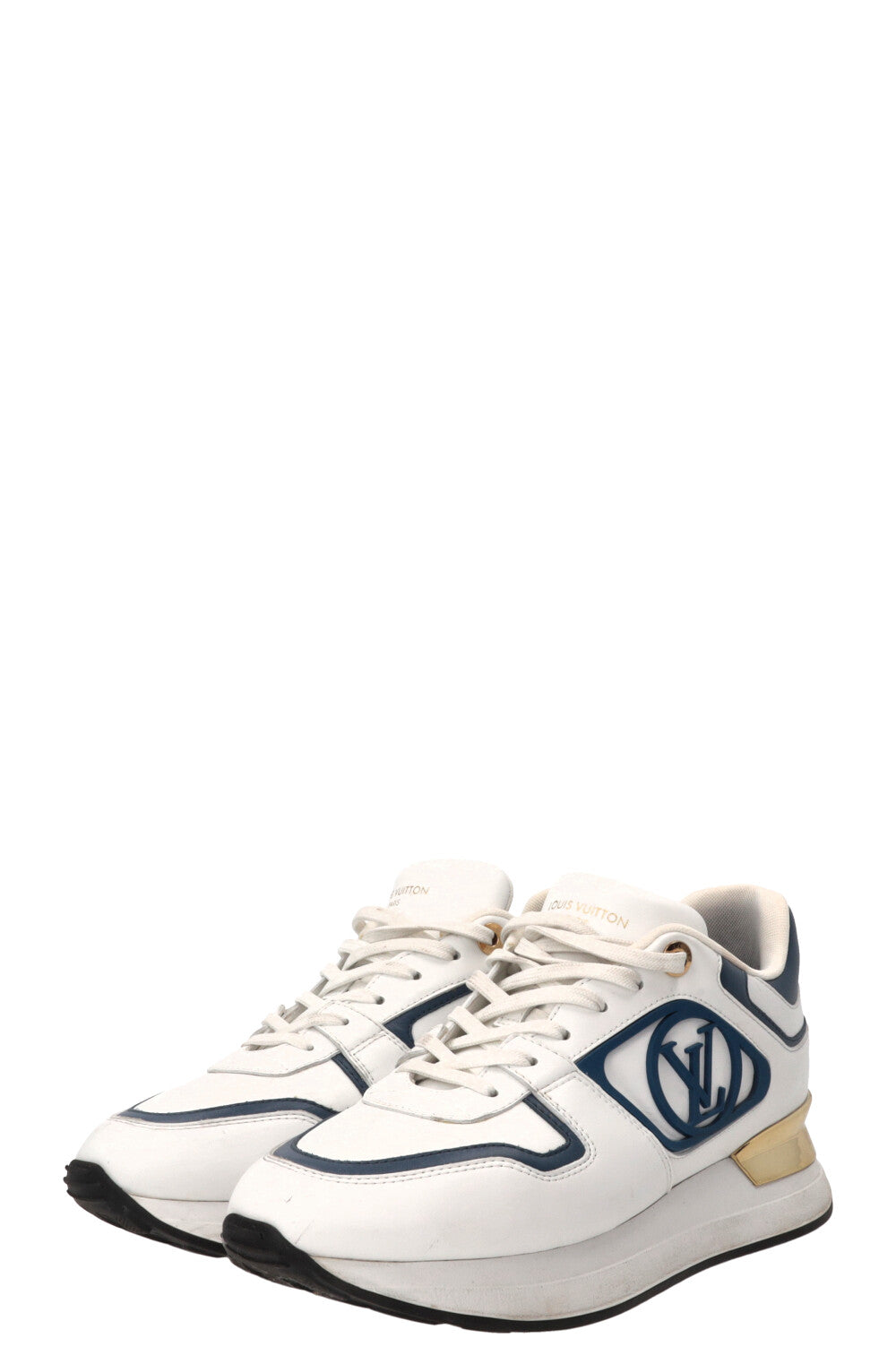LOUIS VUITTON Neo Run Away Sneakers Calfskin White