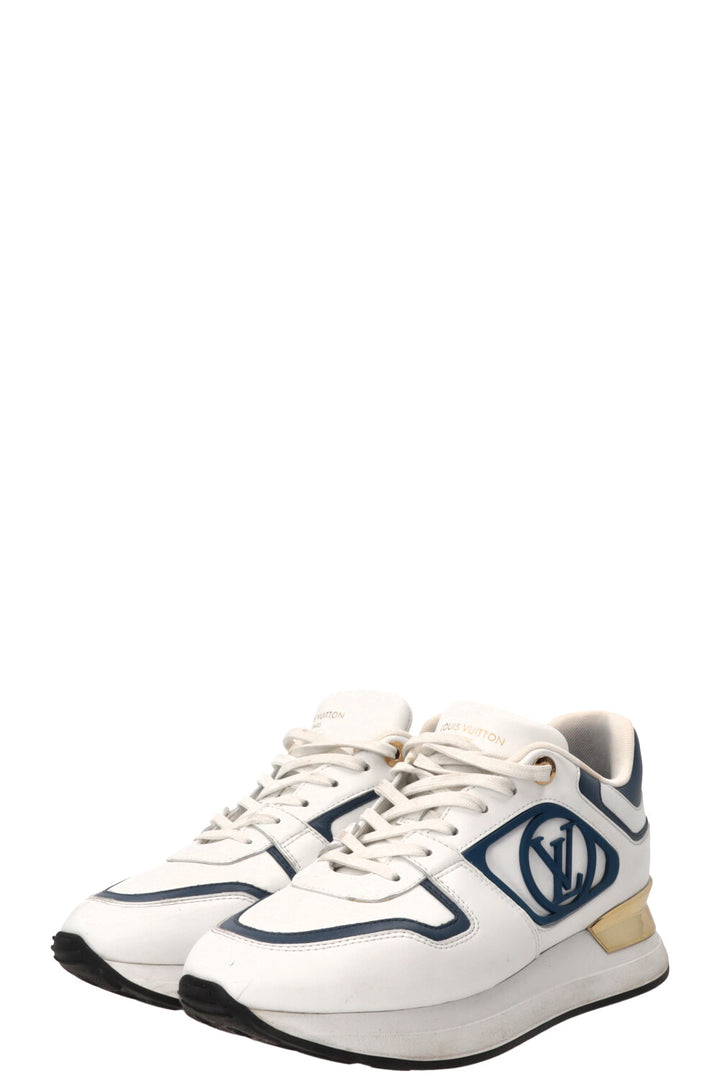 LOUIS VUITTON Neo Run Away Sneakers Calfskin White