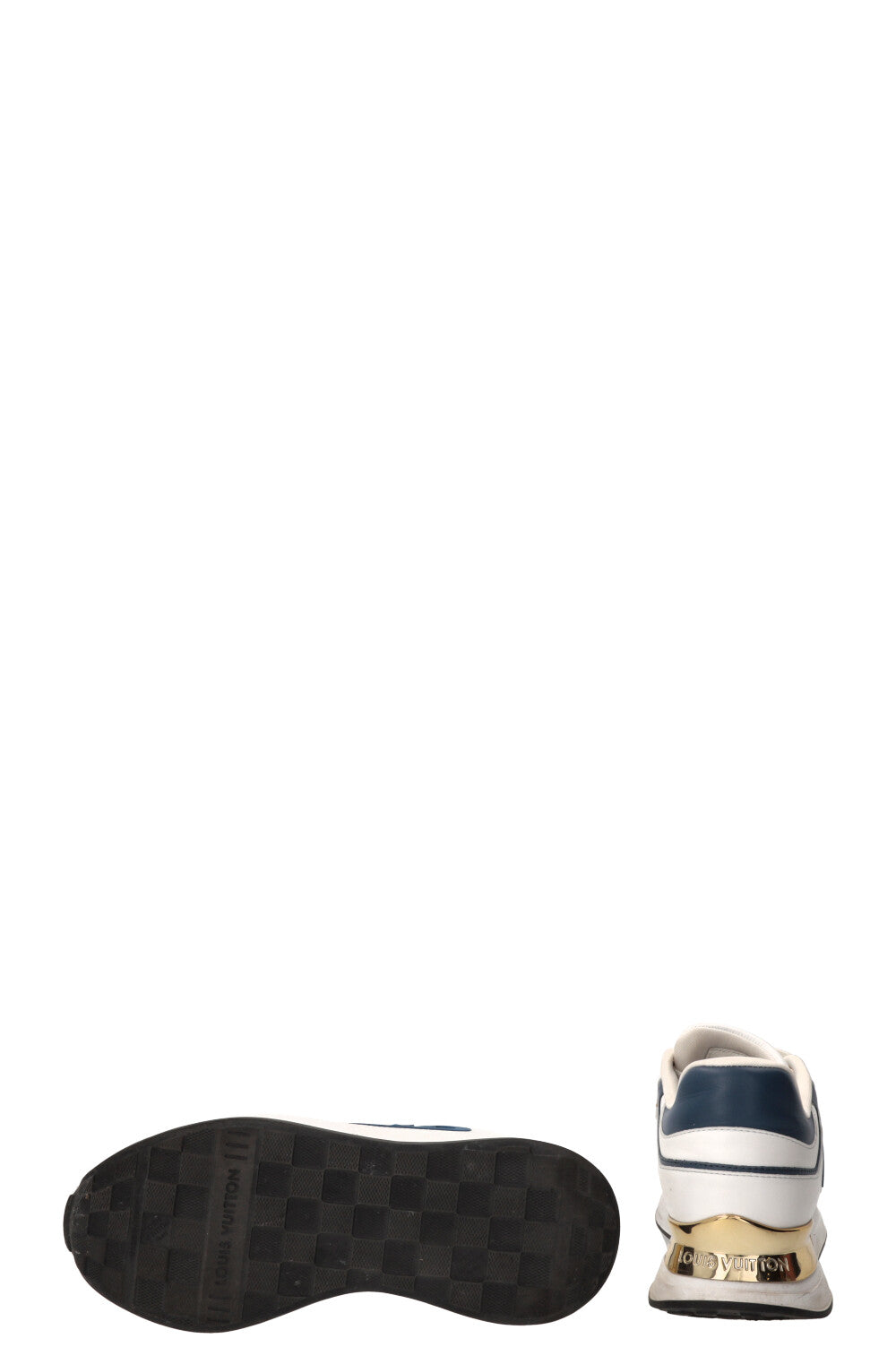 LOUIS VUITTON Neo Run Away Sneakers Calfskin White