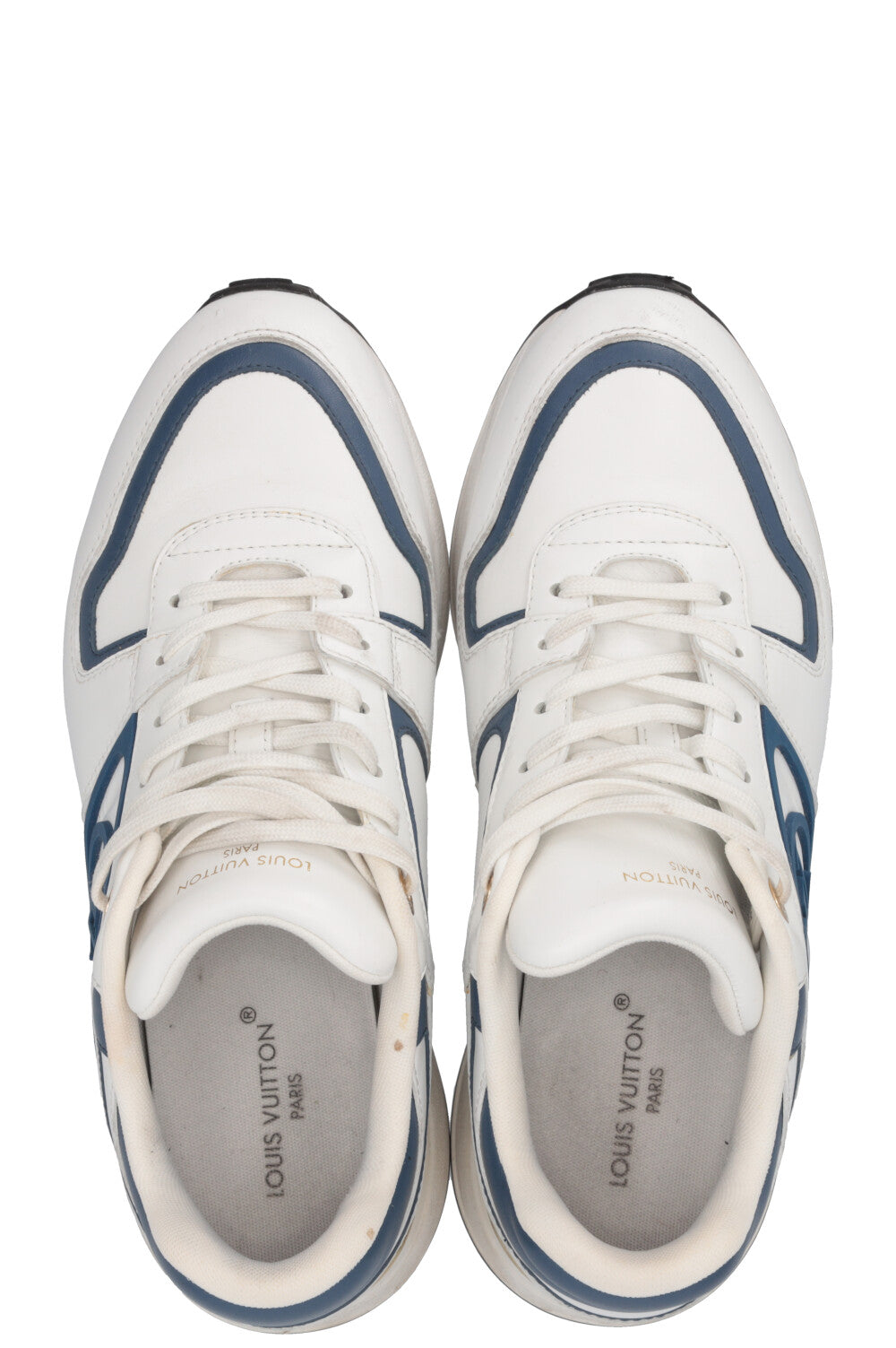 LOUIS VUITTON Neo Run Away Sneakers Calfskin White