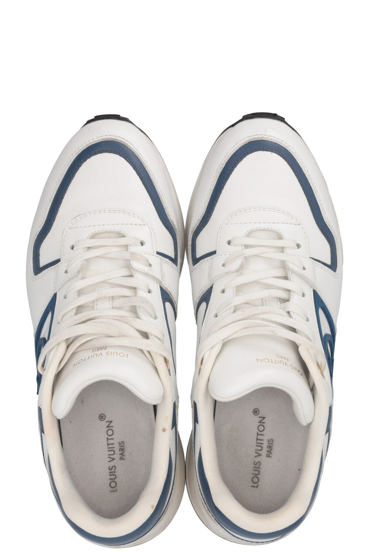 LOUIS VUITTON Neo Run Away Sneakers Calfskin White