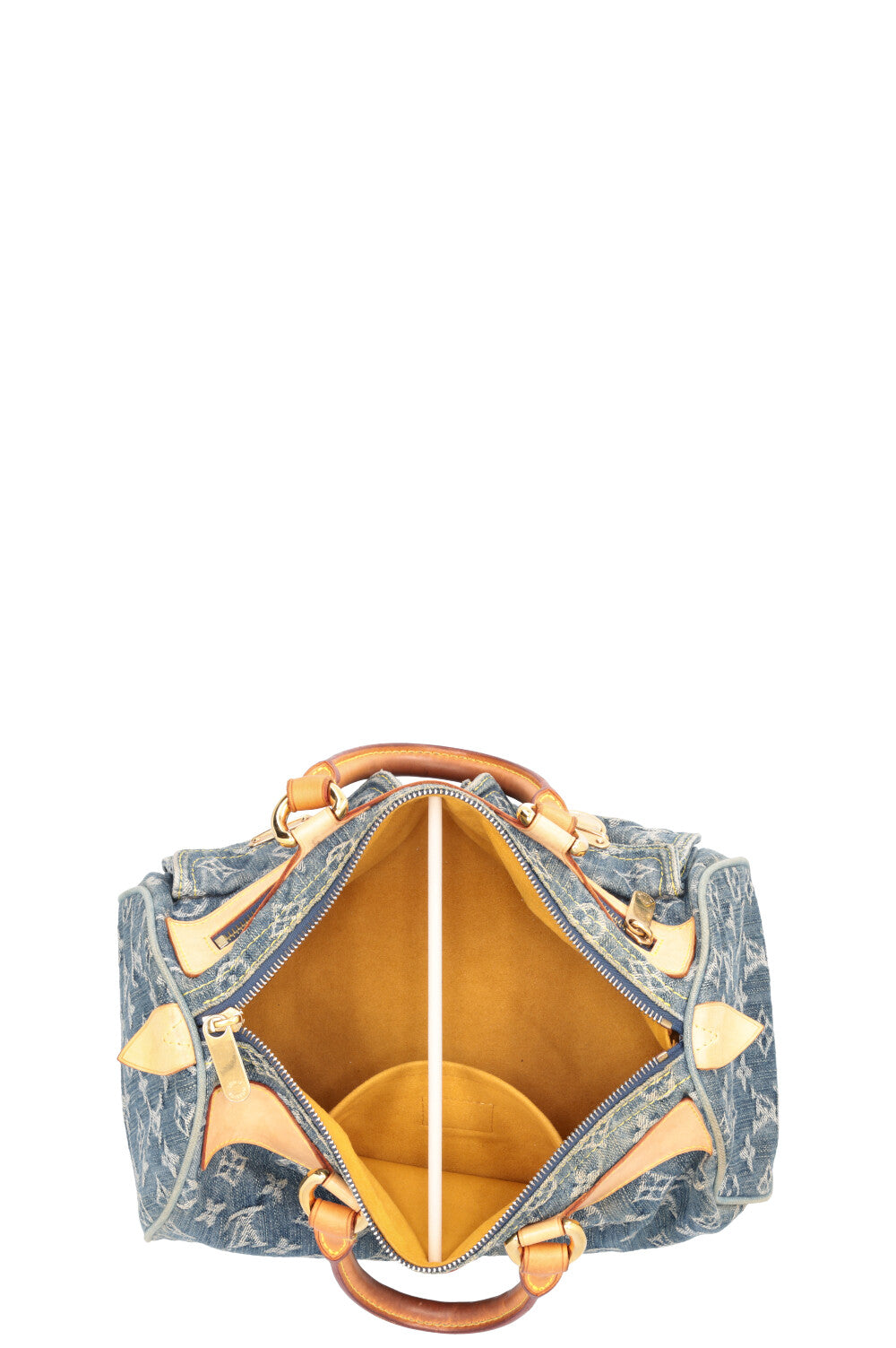 LOUIS VUITTON Neo Speedy Bag Denim Blue