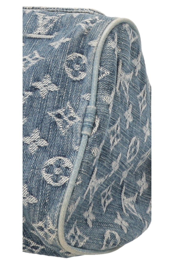 LOUIS VUITTON Neo Speedy Bag Denim Blue