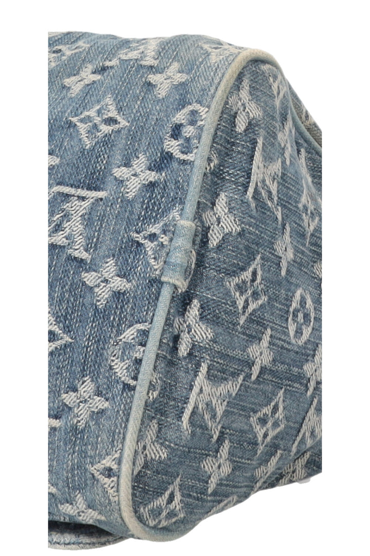 LOUIS VUITTON Neo Speedy Bag Denim Blue