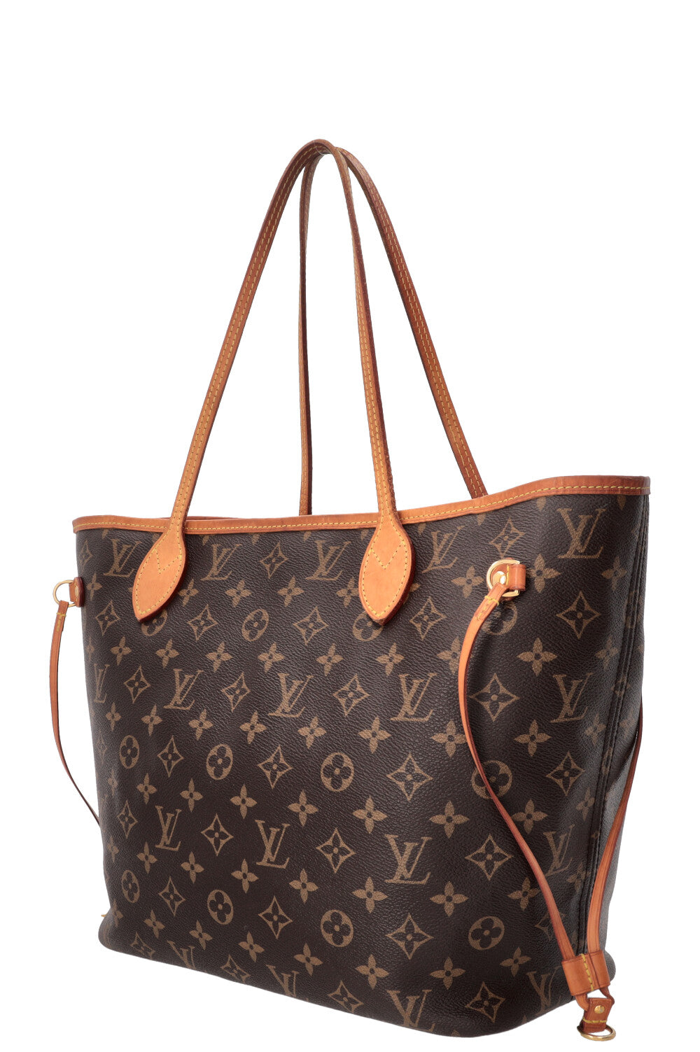 LOUIS VUITTON Neverfull MM MNG Canvas Brown