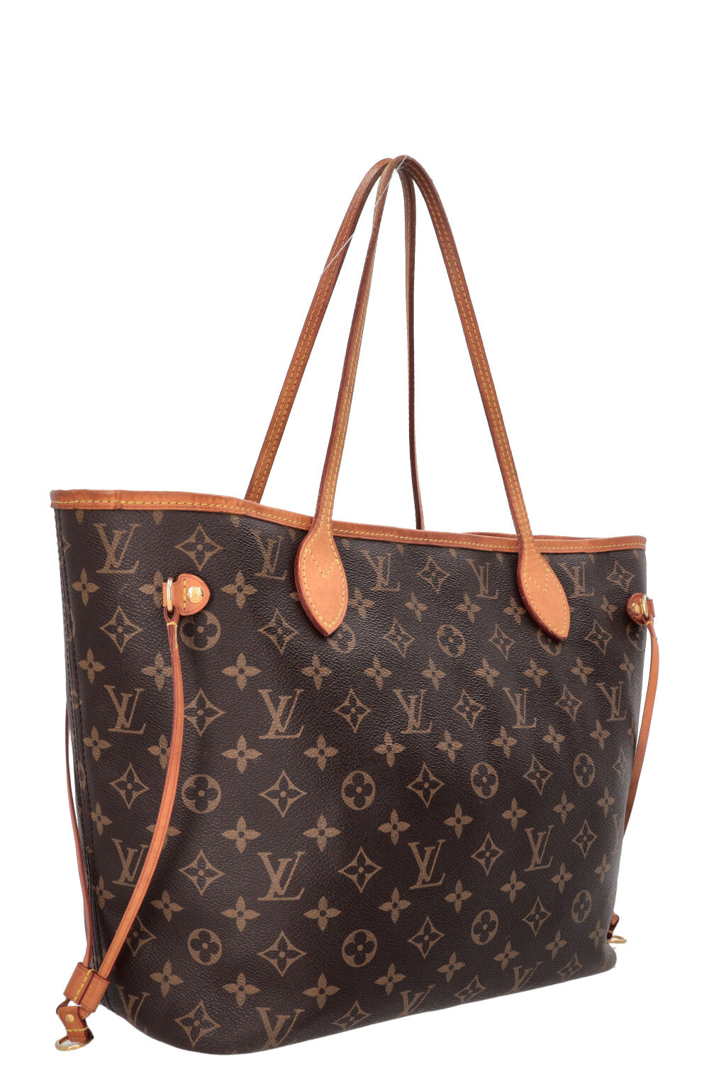 LOUIS VUITTON Neverfull MM MNG Canvas Brown