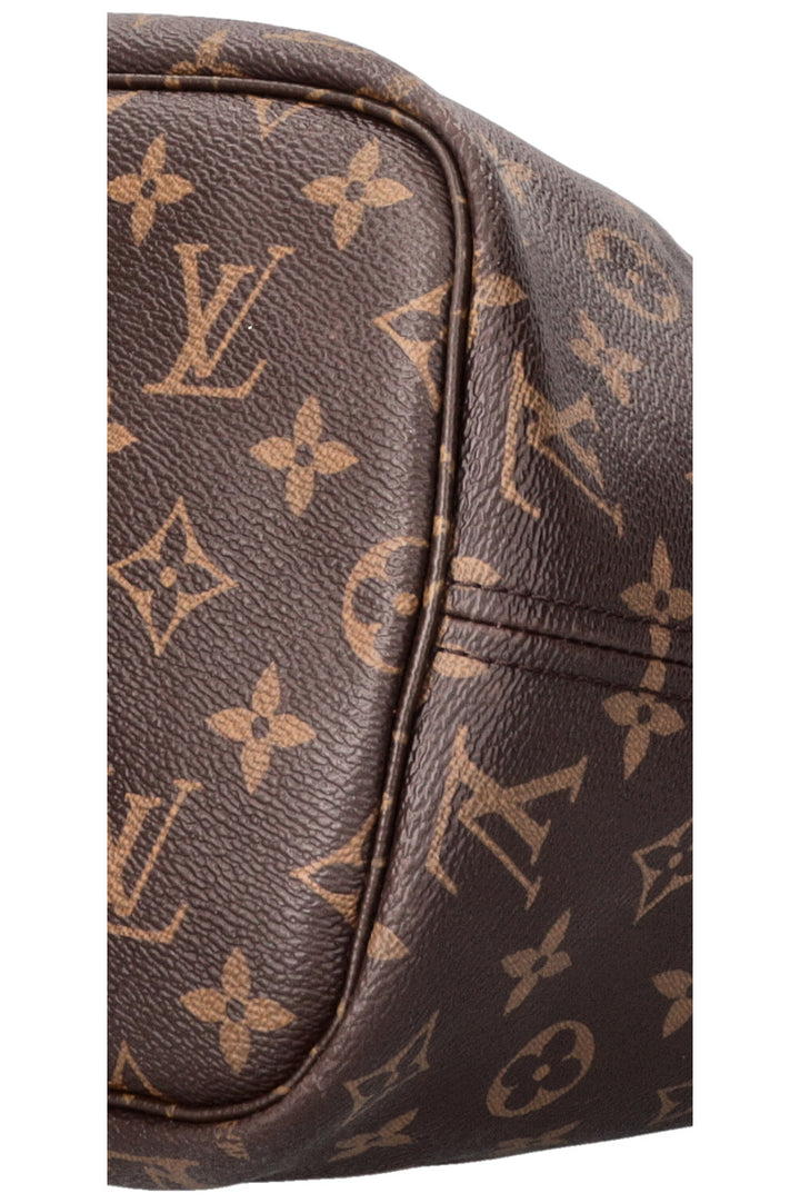 LOUIS VUITTON Neverfull MM MNG Canvas Brown