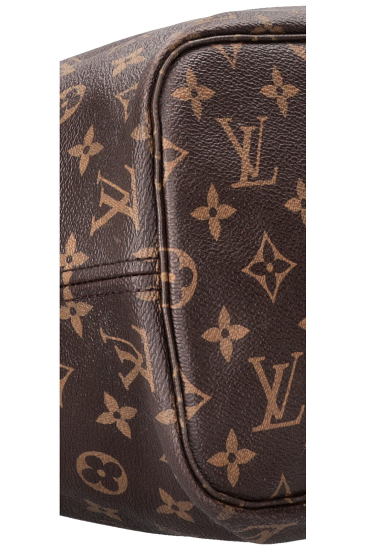 LOUIS VUITTON Neverfull MM MNG Canvas Brown