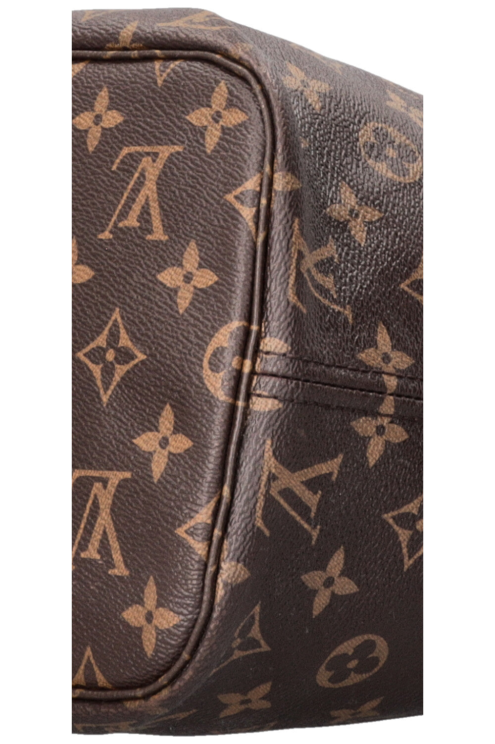 LOUIS VUITTON Neverfull MM MNG Canvas Brown