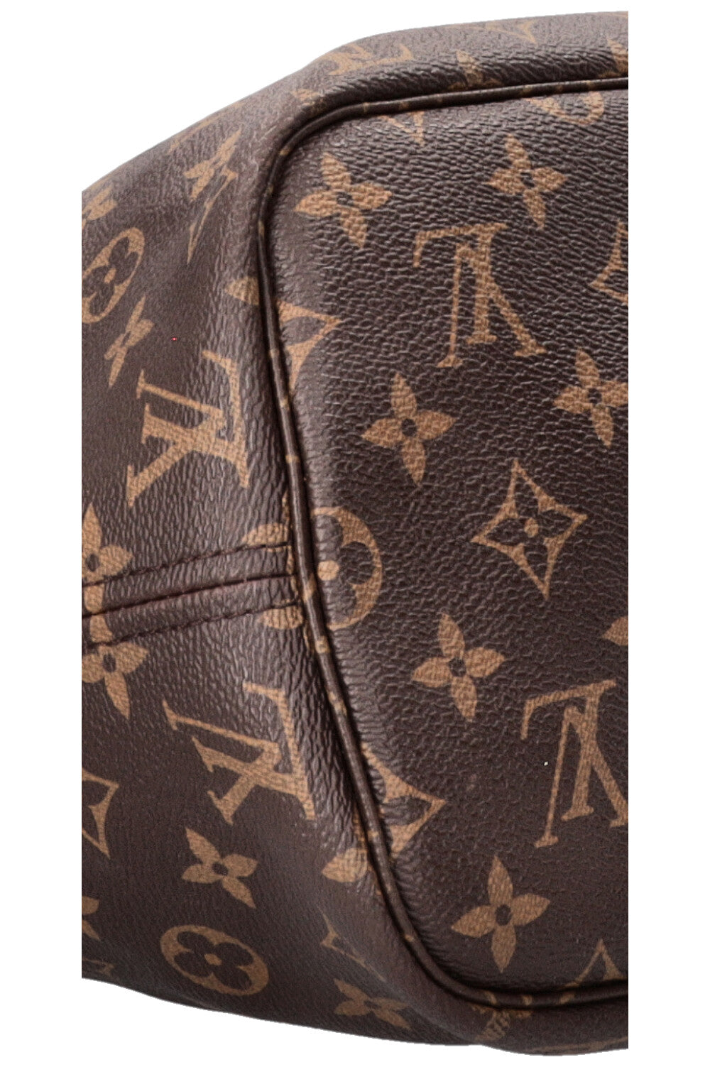 LOUIS VUITTON Neverfull MM MNG Canvas Brown