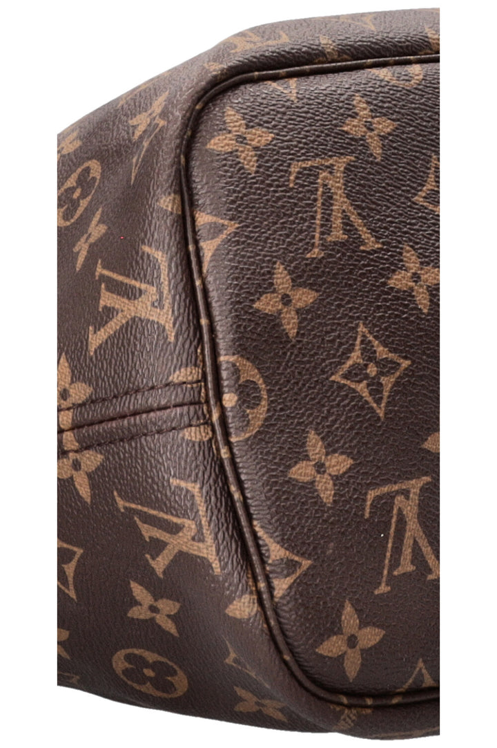 LOUIS VUITTON Neverfull MM MNG Canvas Brown