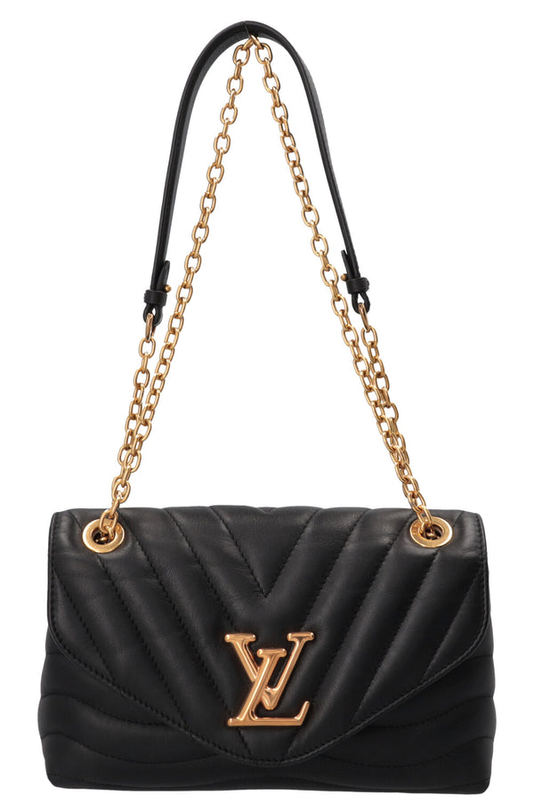 LOUIS VUITTON New Wave MM Crossbody Bag Black