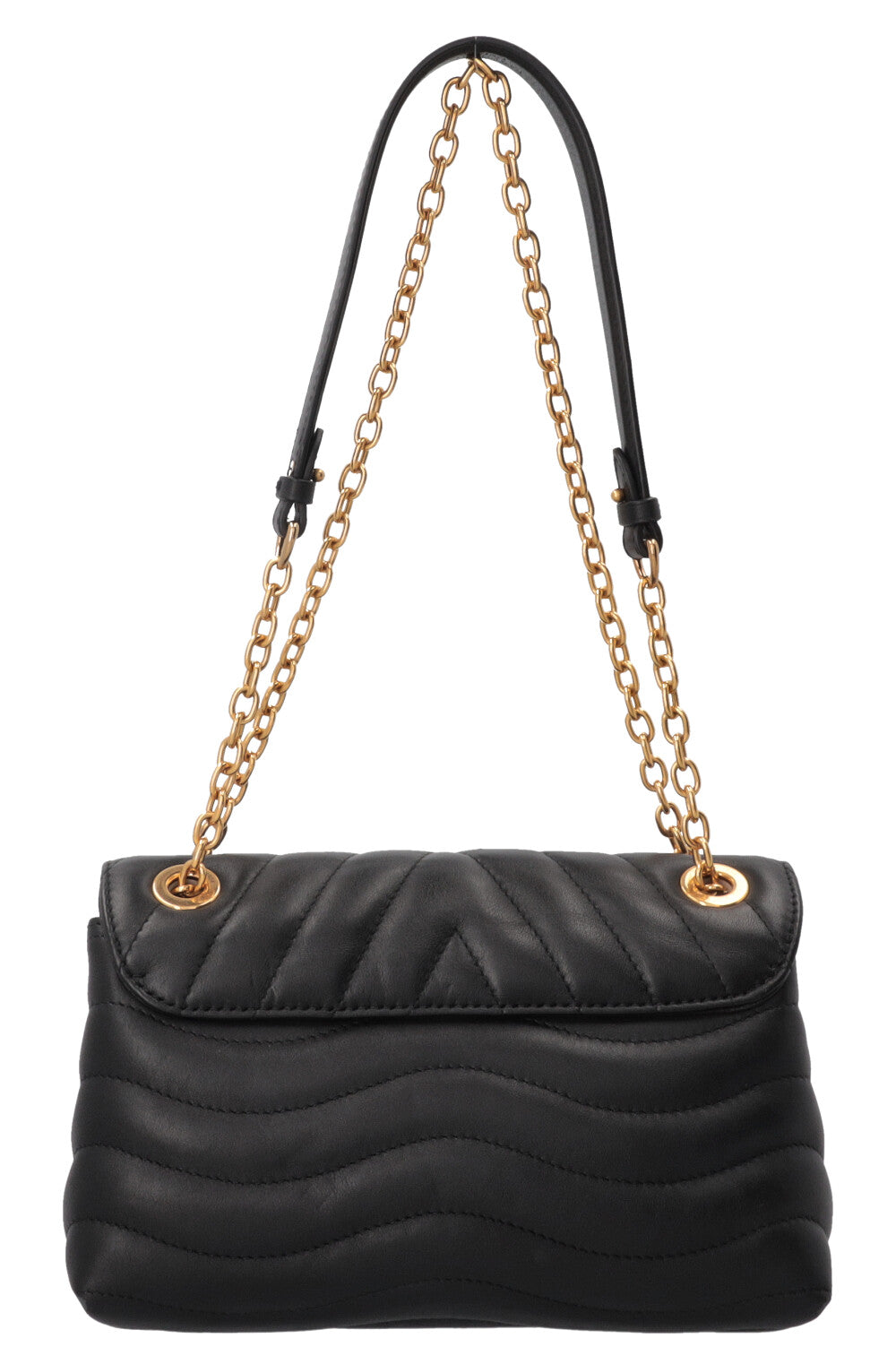 LOUIS VUITTON New Wave MM Crossbody Bag Black
