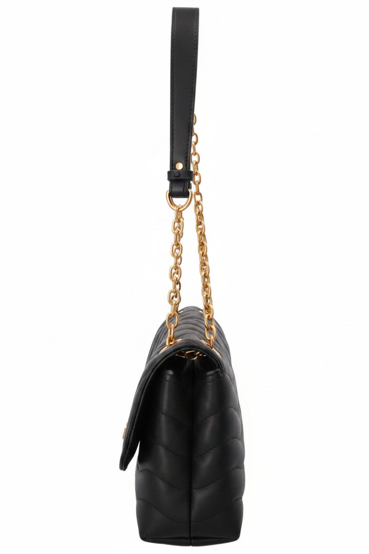 LOUIS VUITTON New Wave MM Crossbody Bag Black