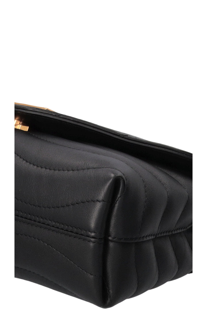 LOUIS VUITTON New Wave MM Crossbody Bag Black