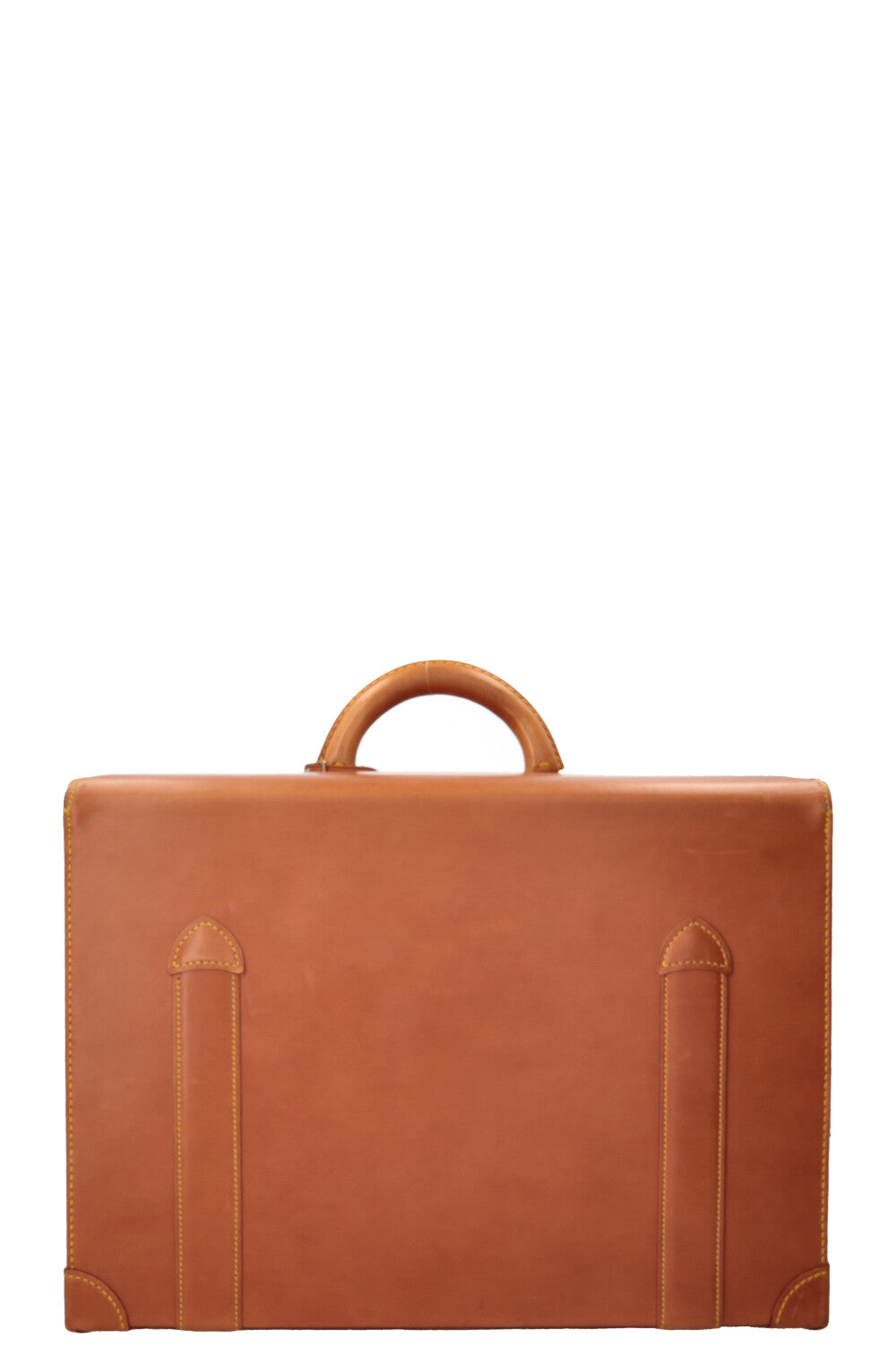 LOUIS VUITTON Nomade Pilot Case Leather Cognac