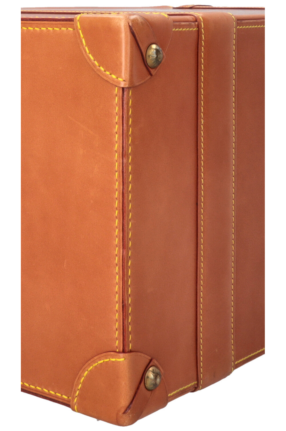 LOUIS VUITTON Nomade Pilot Case Leather Cognac