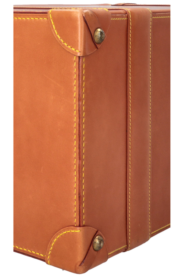 LOUIS VUITTON Nomade Pilot Case Leather Cognac