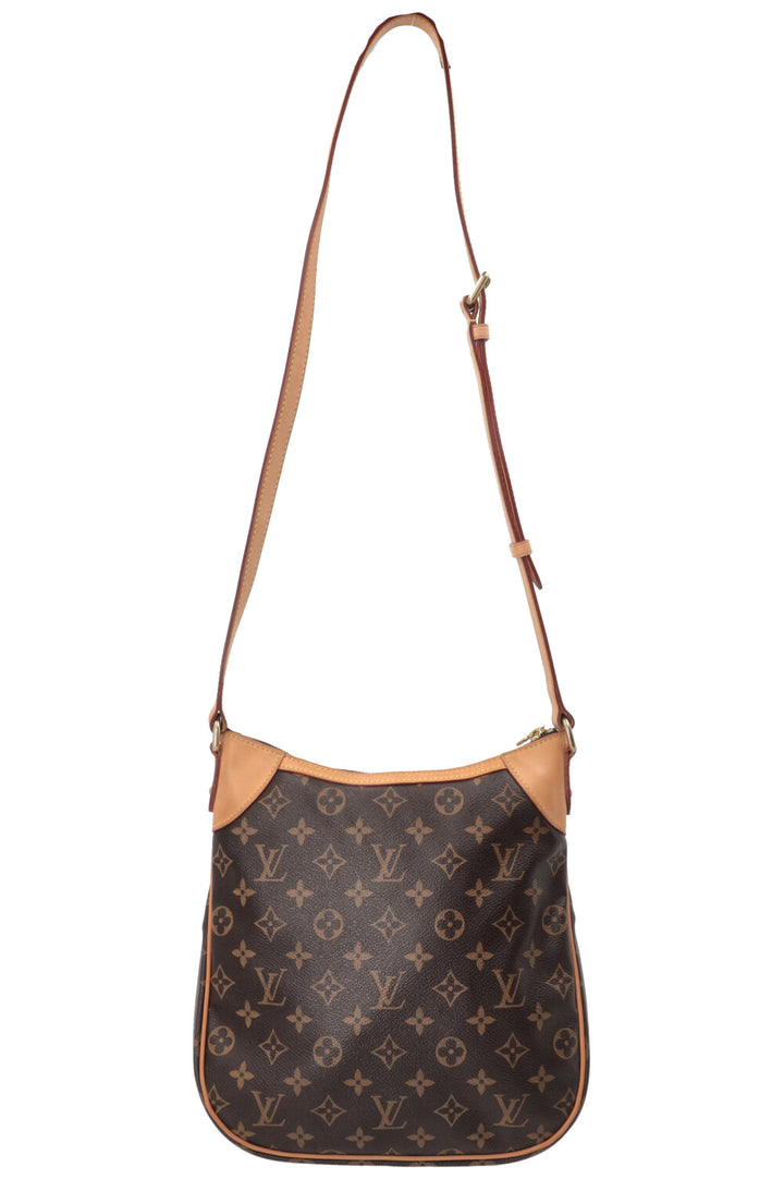 LOUIS VUITTON Odeon PM Crossbody Bag MNG Canvas