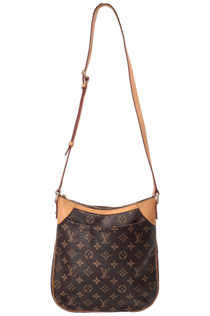 LOUIS VUITTON Odeon PM Crossbody Bag MNG Canvas