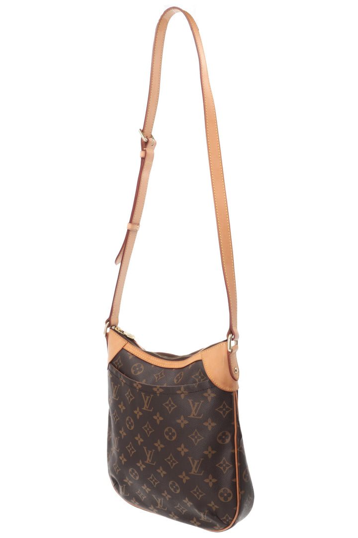 LOUIS VUITTON Odeon PM Crossbody Bag MNG Canvas