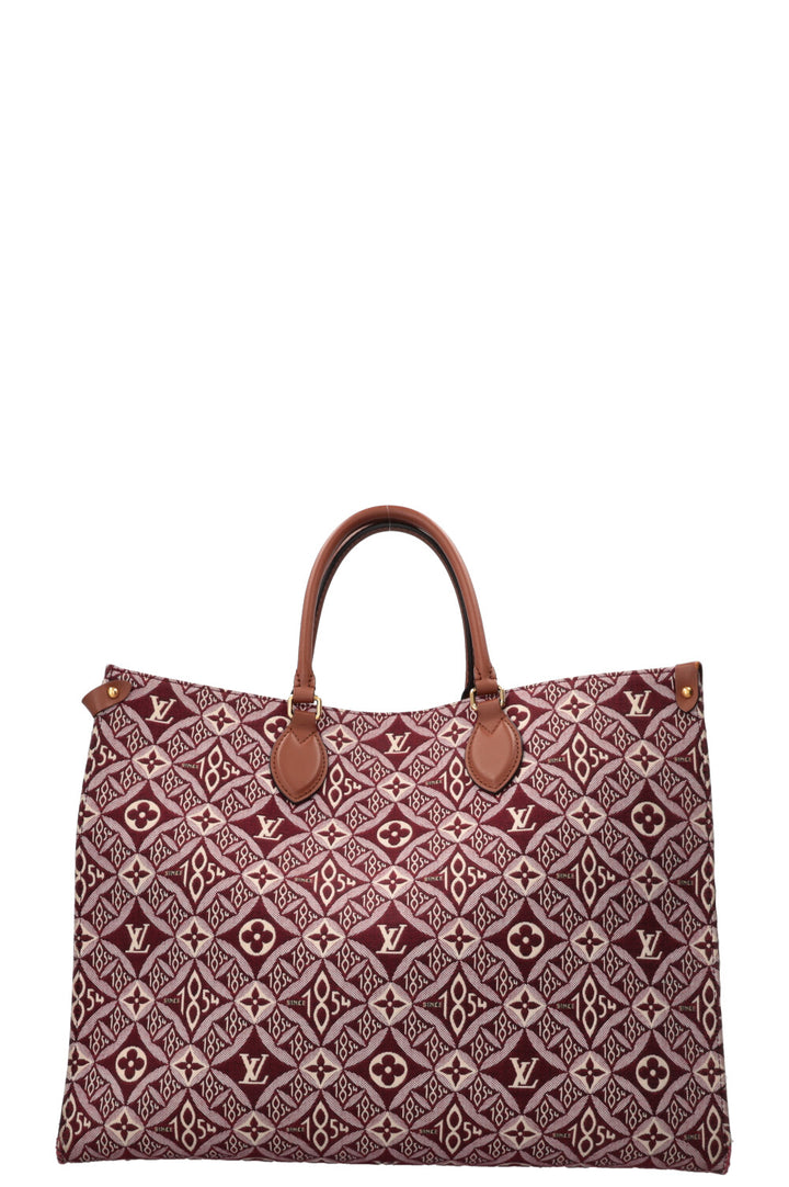 LOUIS VUITTON OnTheGo GM Since 1854 Canvas Red