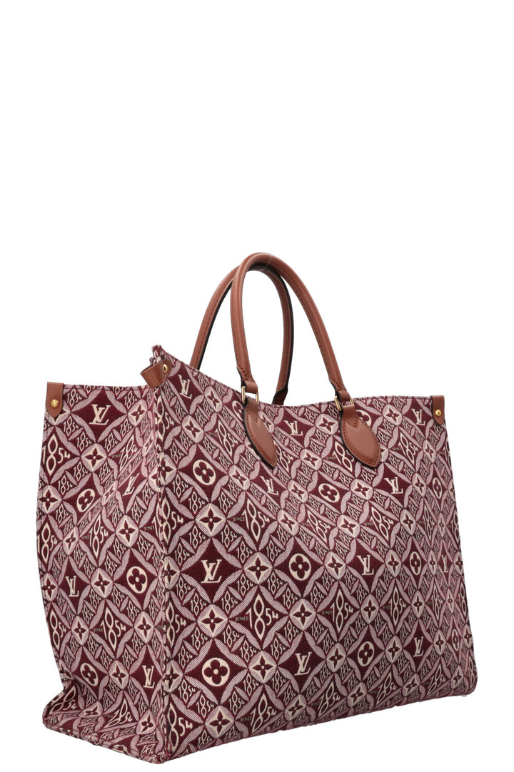 LOUIS VUITTON OnTheGo GM Since 1854 Canvas Red