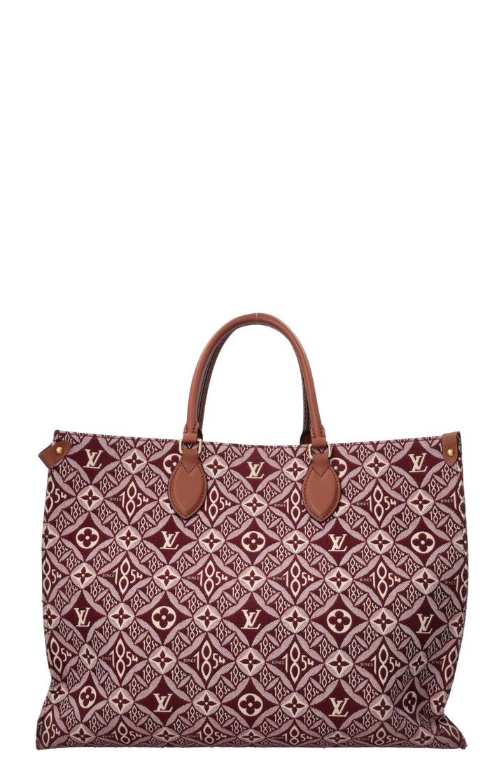LOUIS VUITTON OnTheGo GM Since 1854 Canvas Red
