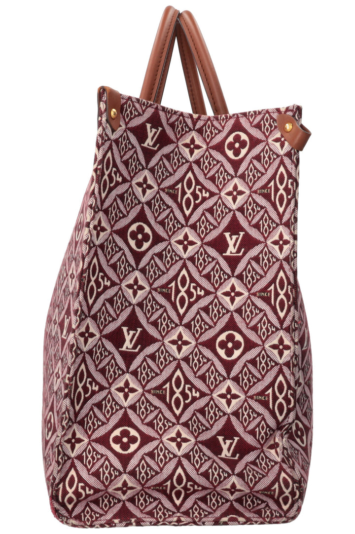 LOUIS VUITTON OnTheGo GM Since 1854 Canvas Red