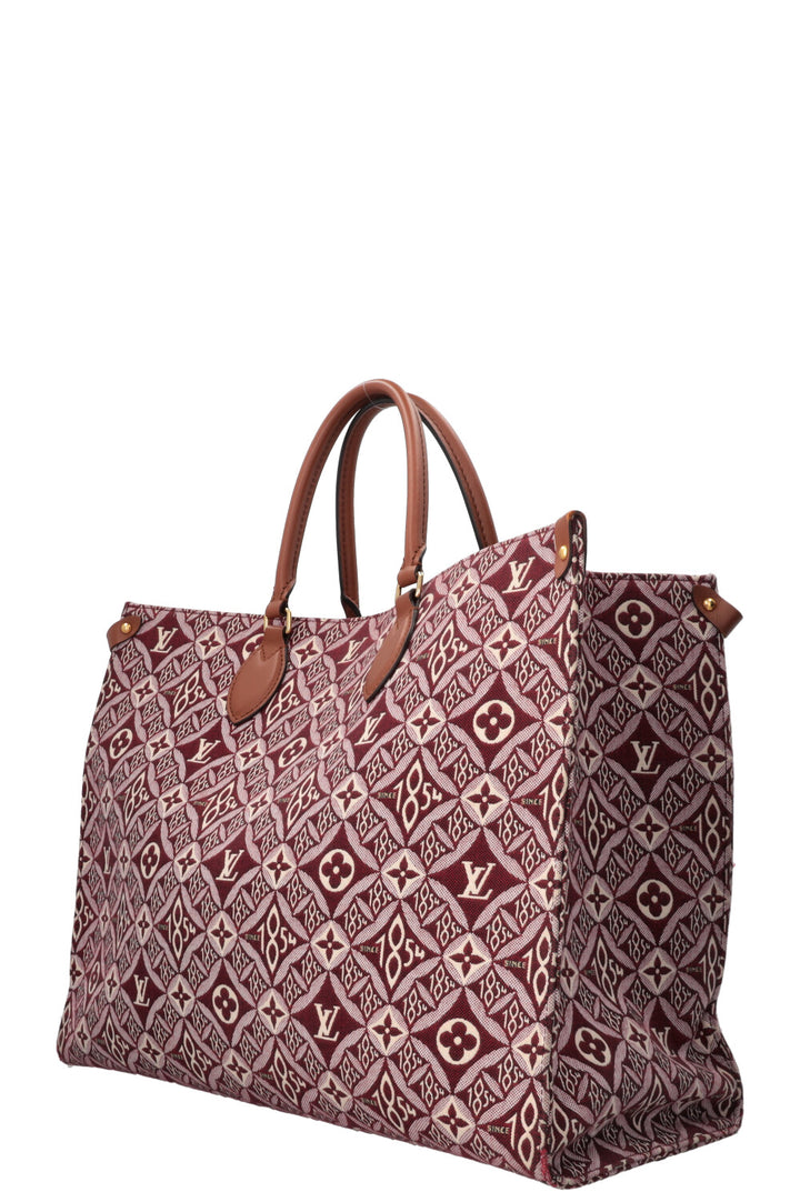LOUIS VUITTON OnTheGo GM Since 1854 Canvas Red