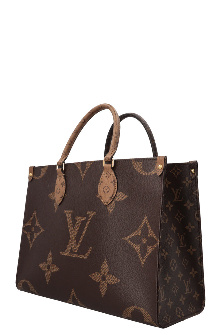 LOUIS VUITTON OnTheGo MM Giant MNG Toile marron