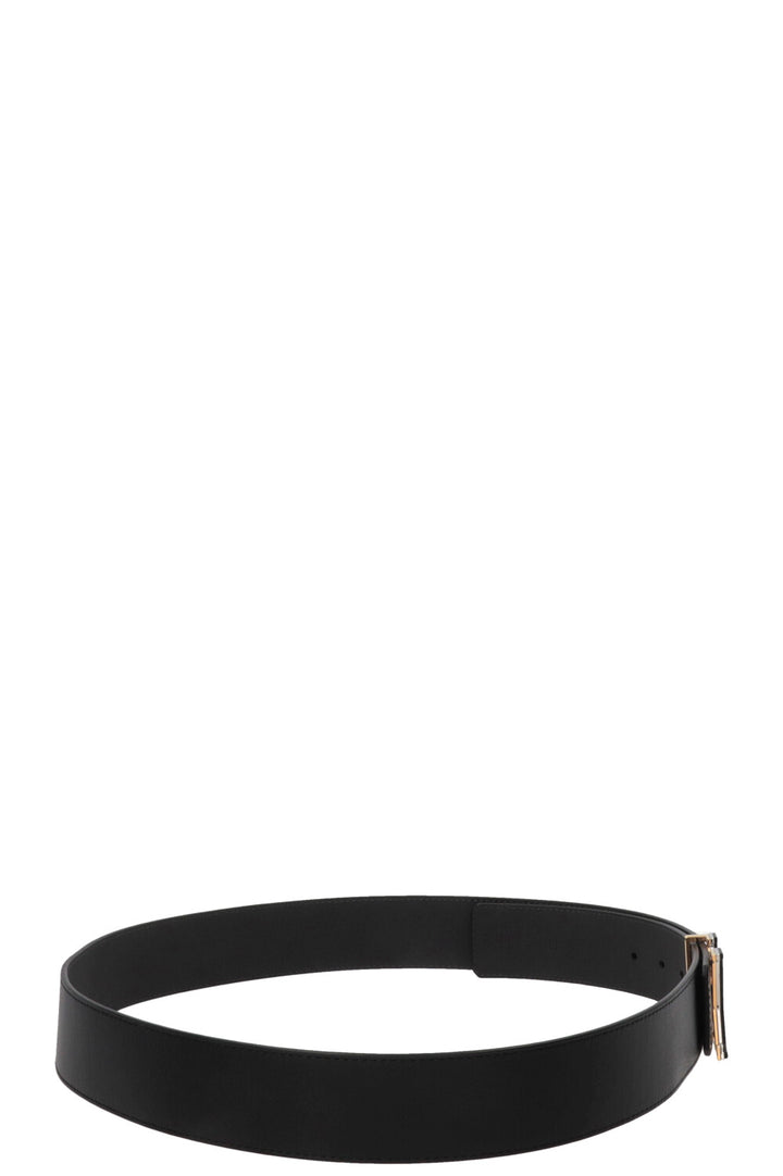 LOUIS VUITTON Optic Reversible Belt Leather Black