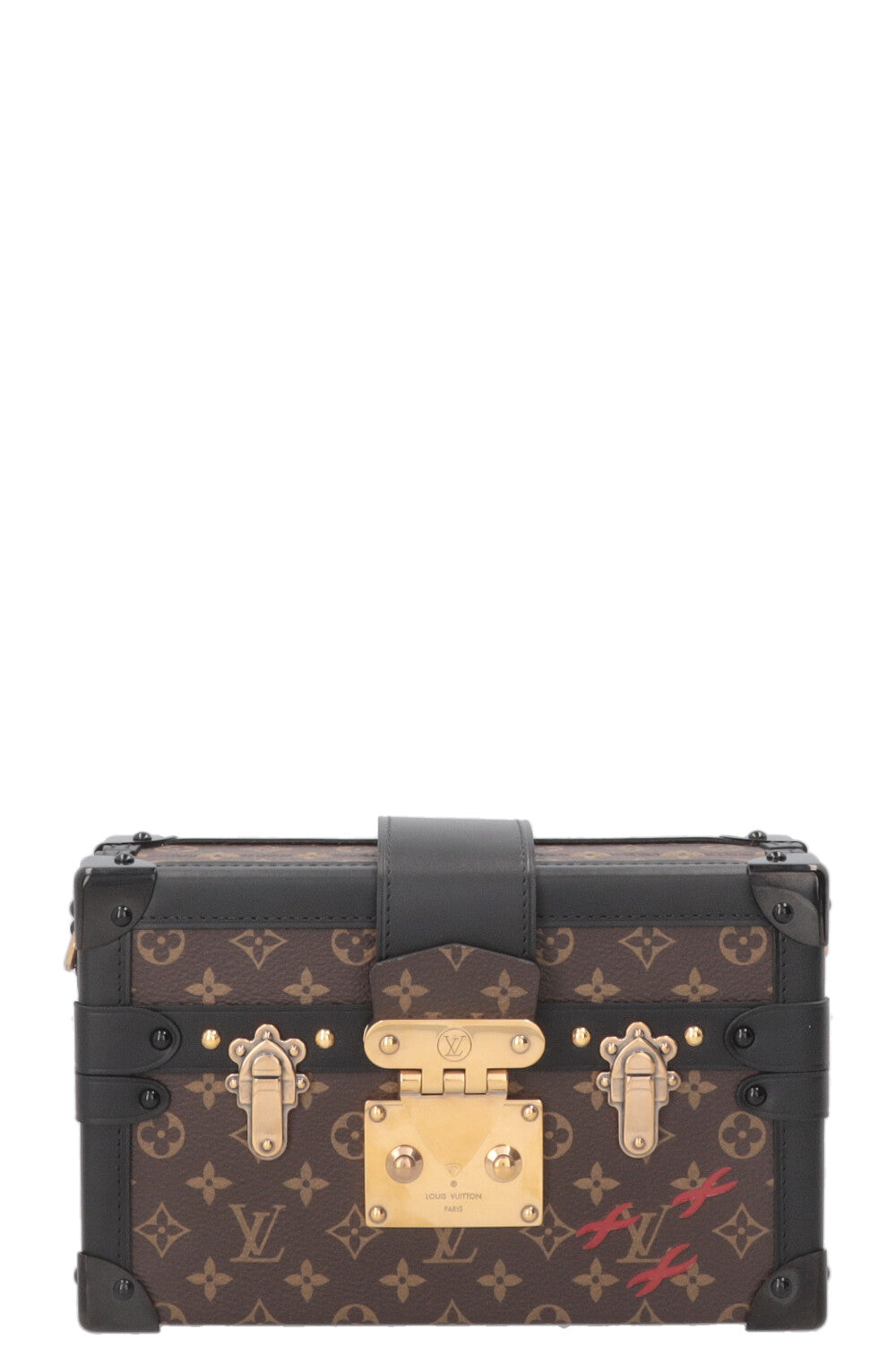 LOUIS VUITTON Petite Malle Malle en toile MNG