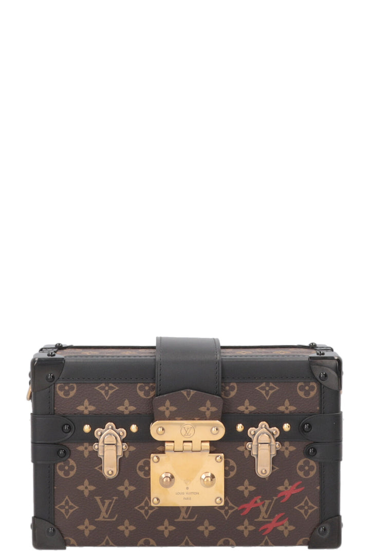 LOUIS VUITTON Petite Malle Malle en toile MNG
