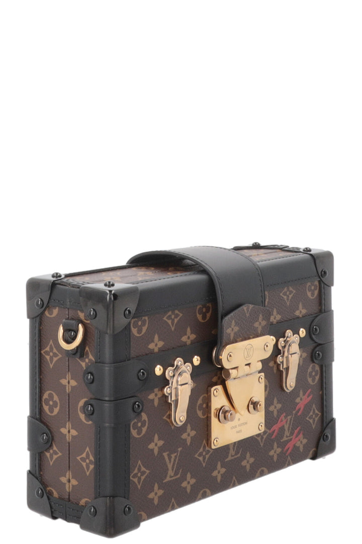 LOUIS VUITTON Petite Malle Malle en toile MNG