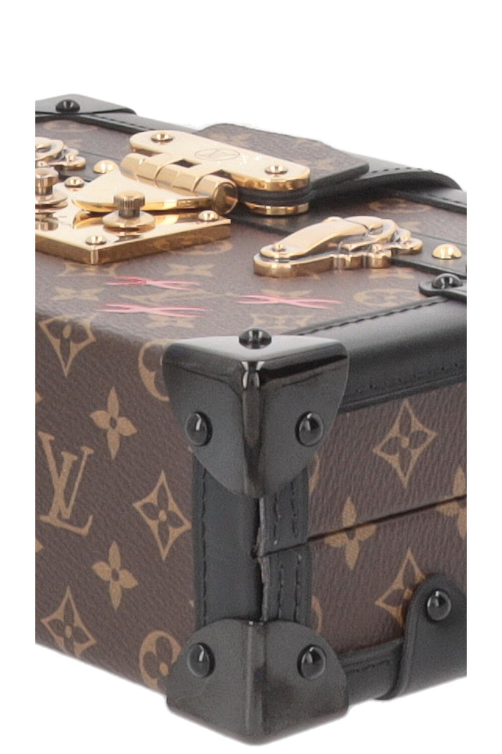 LOUIS VUITTON Petite Malle Malle en toile MNG