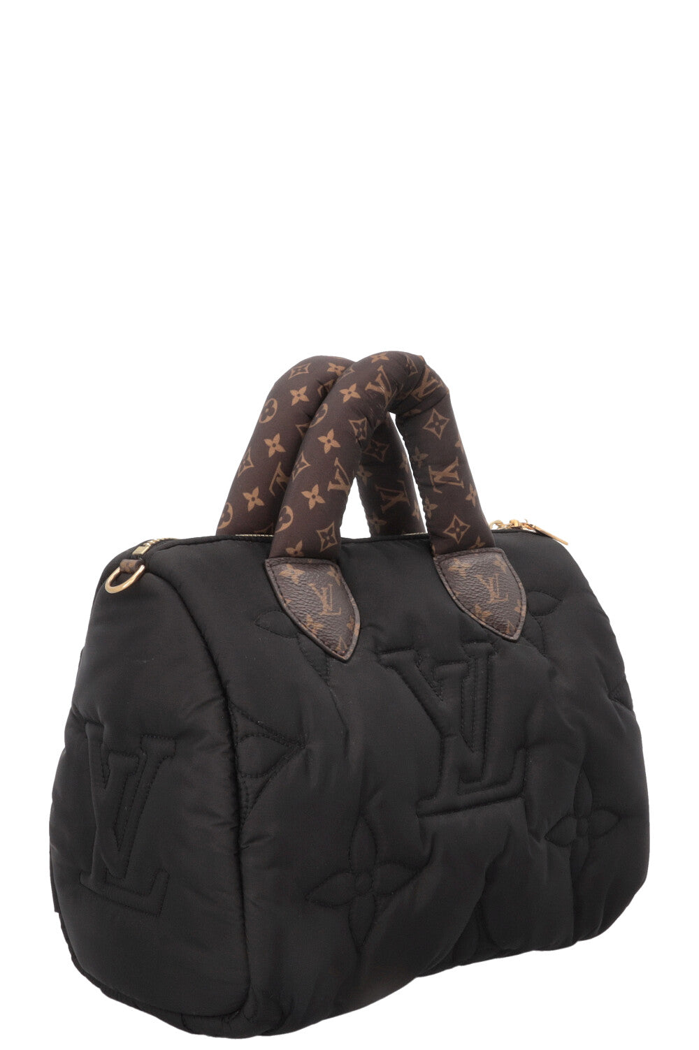 LOUIS VUITTON Pillow Speedy Bandoulière MNG 25 Nylon Black