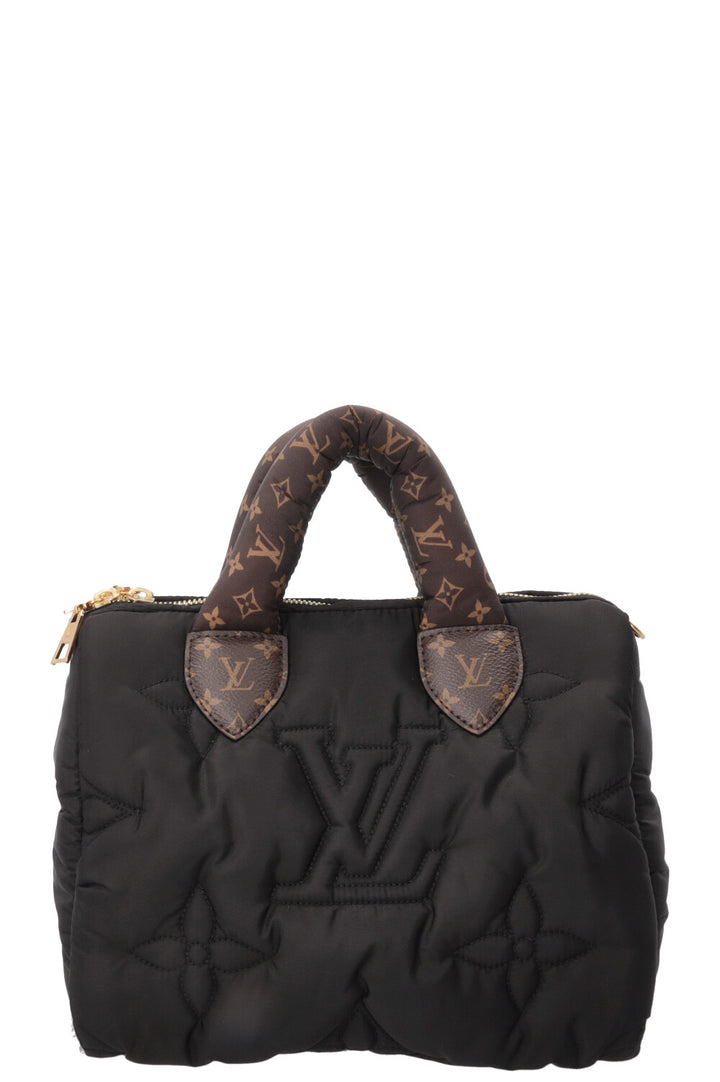 LOUIS VUITTON Pillow Speedy Bandoulière MNG 25 Nylon Black