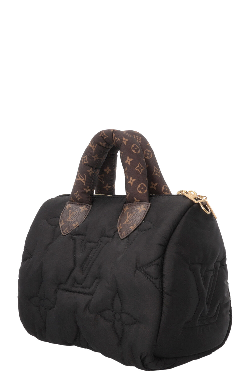 LOUIS VUITTON Pillow Speedy Bandoulière MNG 25 Nylon Black