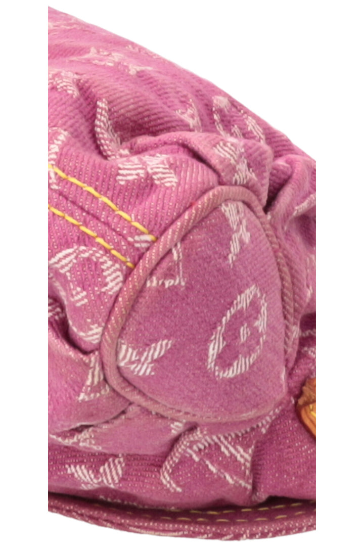 LOUIS VUITTON Pleaty Bag Denim Pink