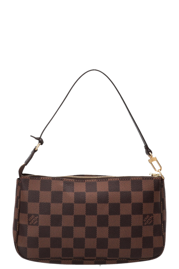 LOUIS VUITTON Pochette Accessoires Canvas Damier Ebene